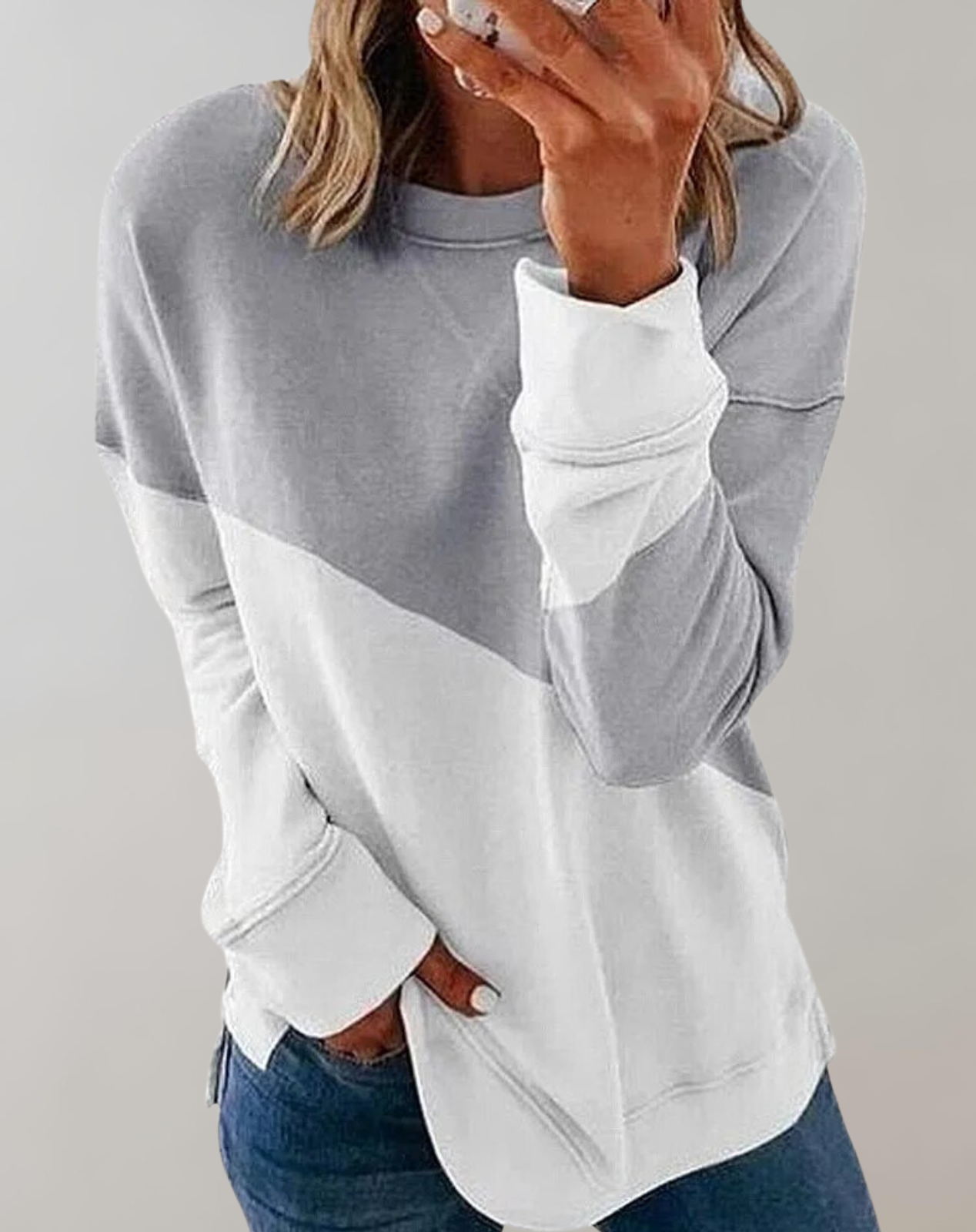 Valenzora - O-neck sweatshirt for women