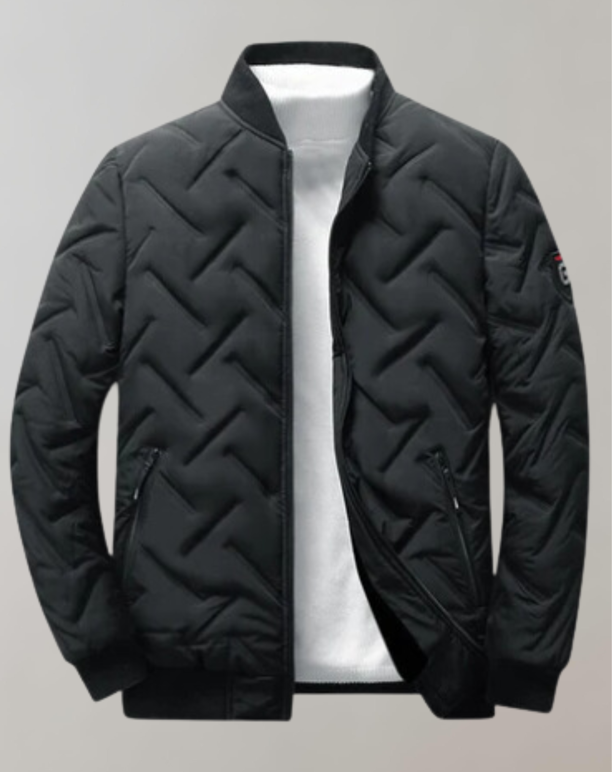 Valenzora | Casual bomber jacket with zipper
