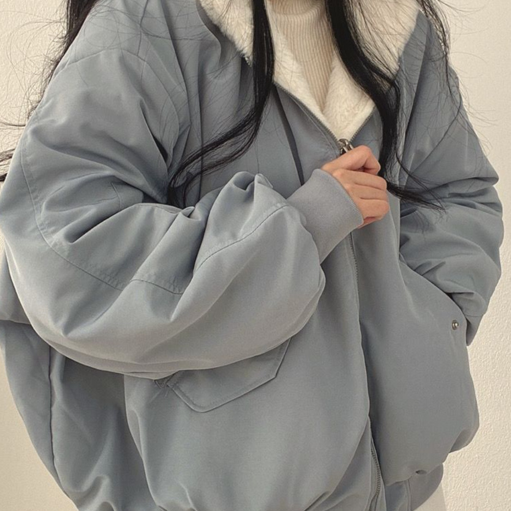 Valenzora Reversible hooded jacket for women