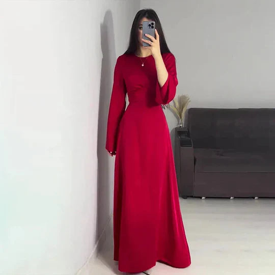 Valenzora | Lange Satinkleider für Damen Stil