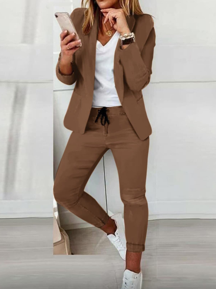 Valenzora | Elegant blazer set (BLAZER + PANTS)