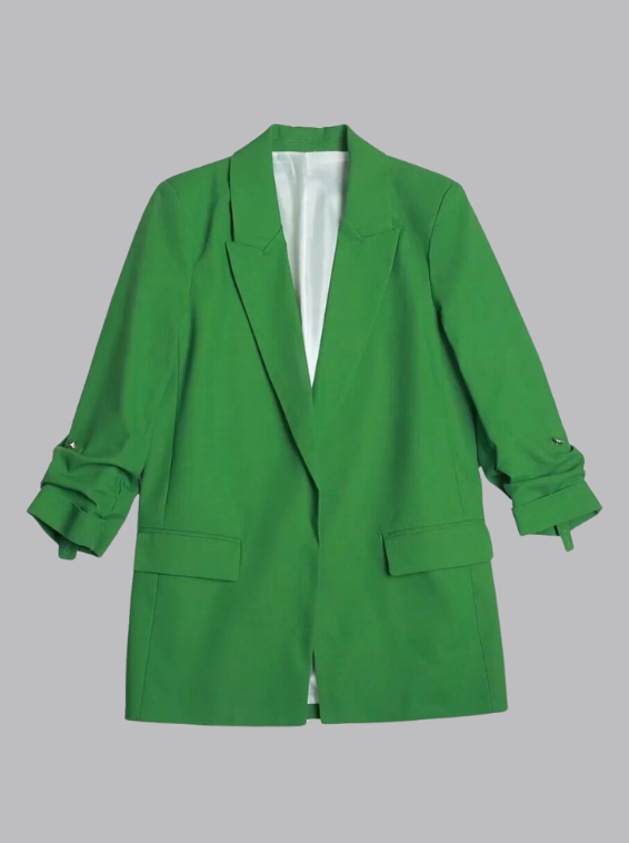 Valenzora | green blazer