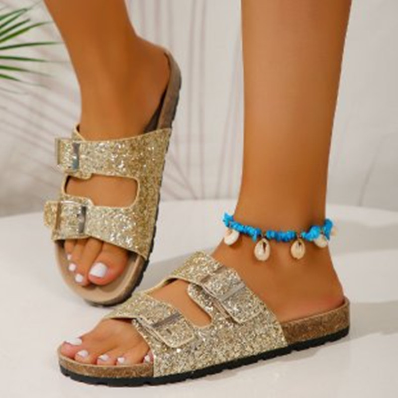 Valenzora - Glitter sandals