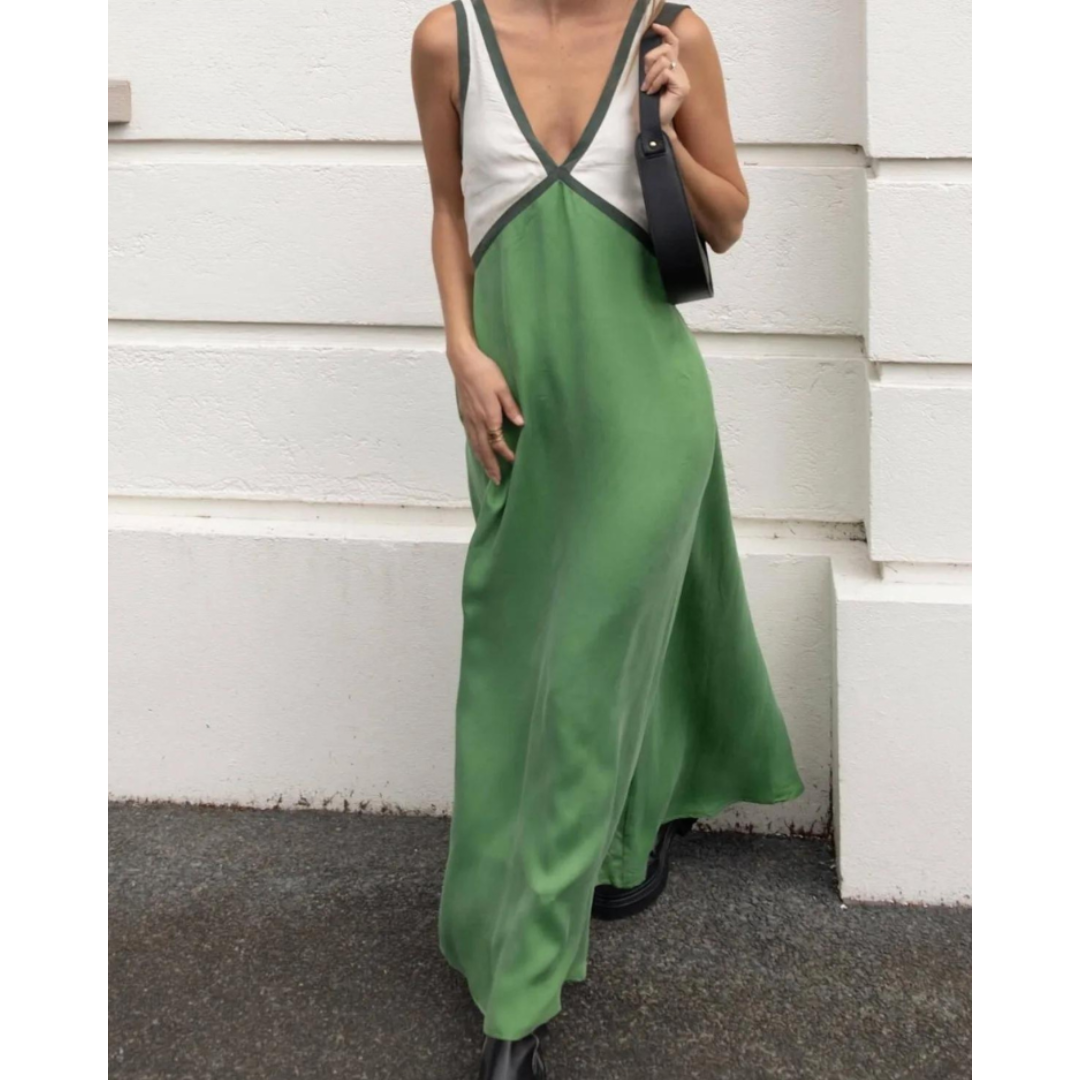 Marissa™ | Schickes V-Ausschnitt-Kleid