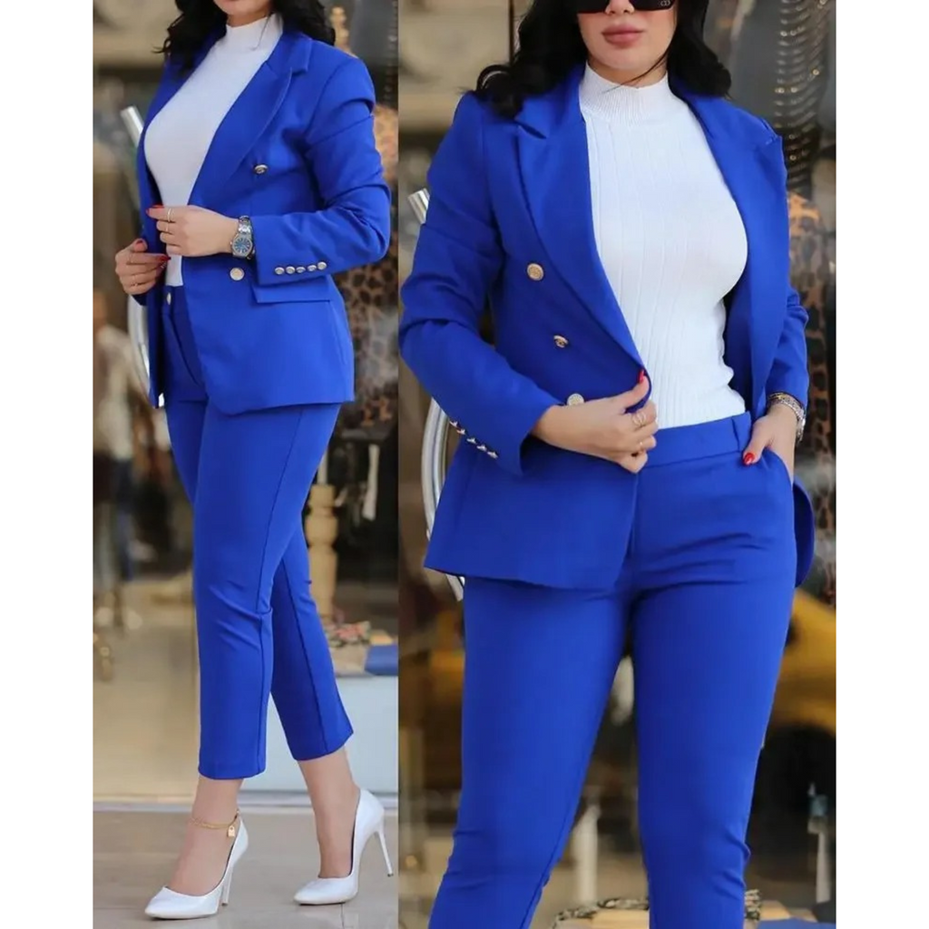 Valenzora | Blazer- und Hosen-Set für Damen