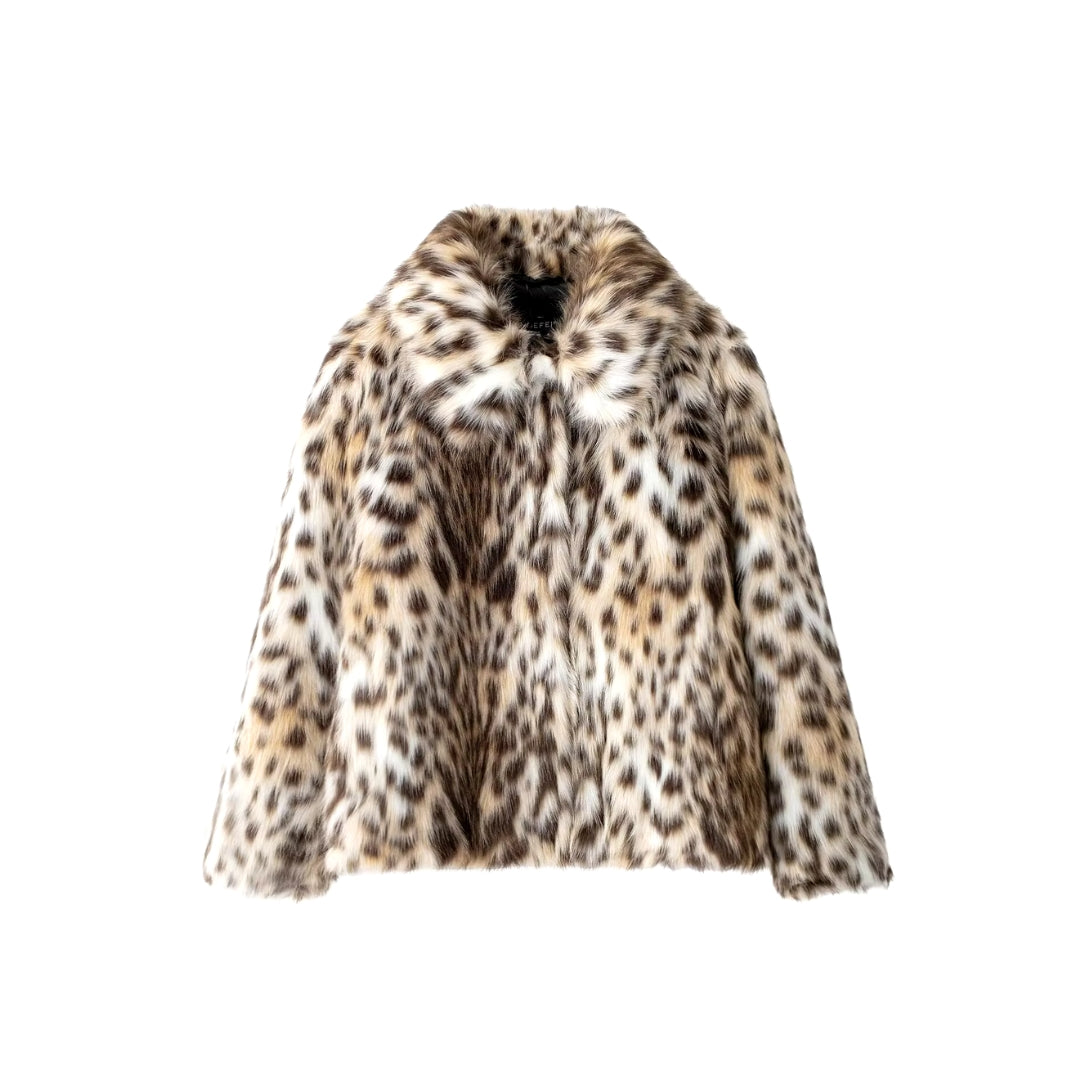 Valenzora | Fluffy Fur Jacket for Winter