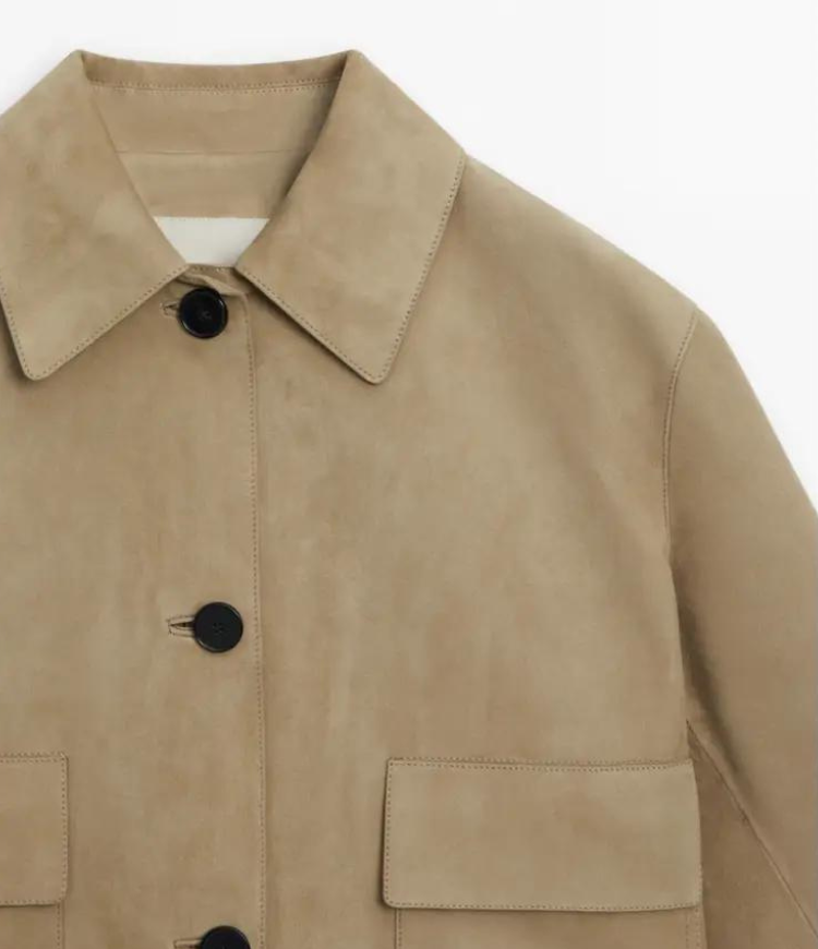 Valenzora | Klassische Wildlederjacke
