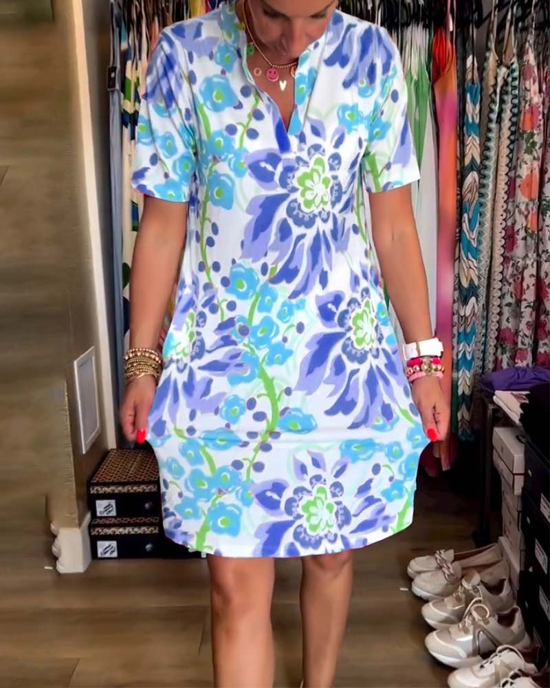 Valenzora | Women's Floral Pattern Dress