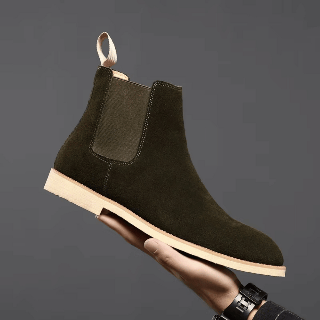 Valenzora | Suede Chelsea boots