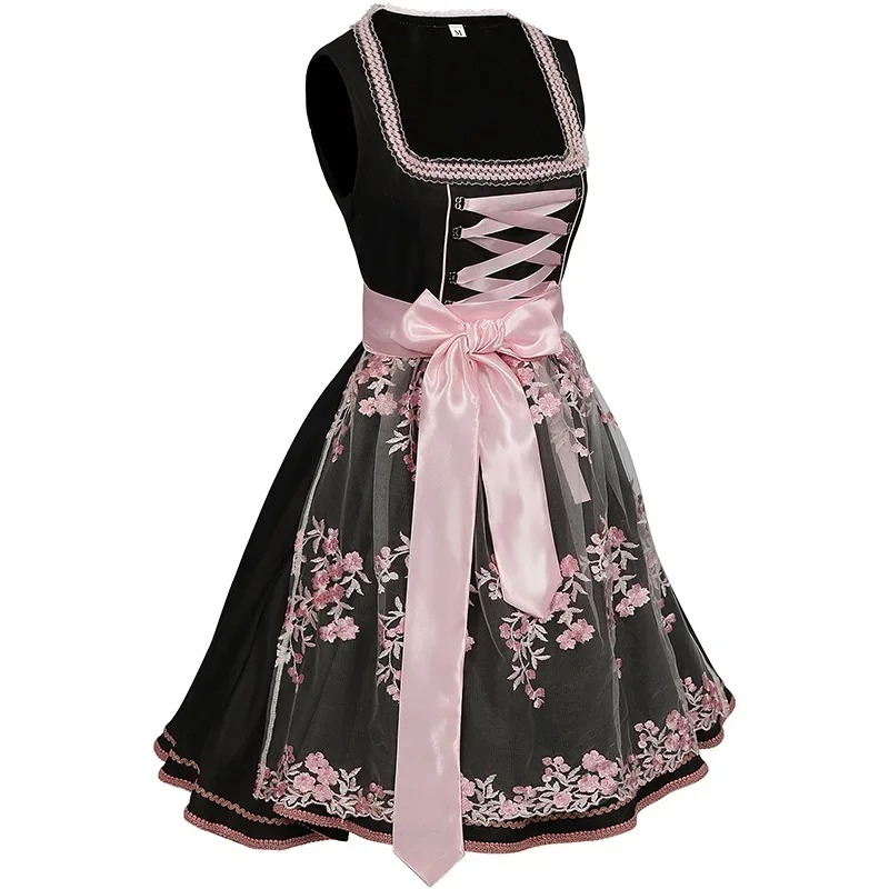 Valenzora | Women's Traditional Dress with Floral Embroidery