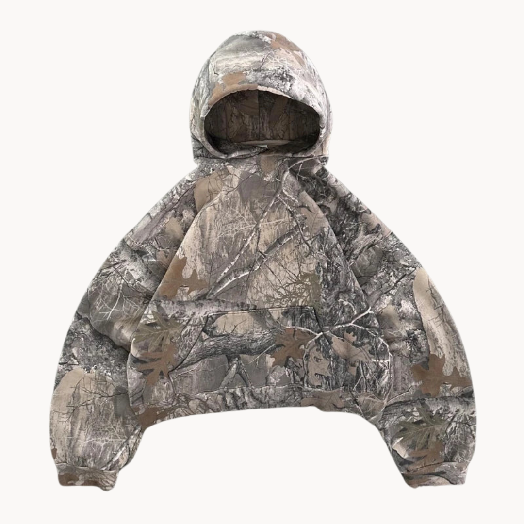 Valenzora | Camo Hoodie Plus Size Comfort and Stylish Camo Look