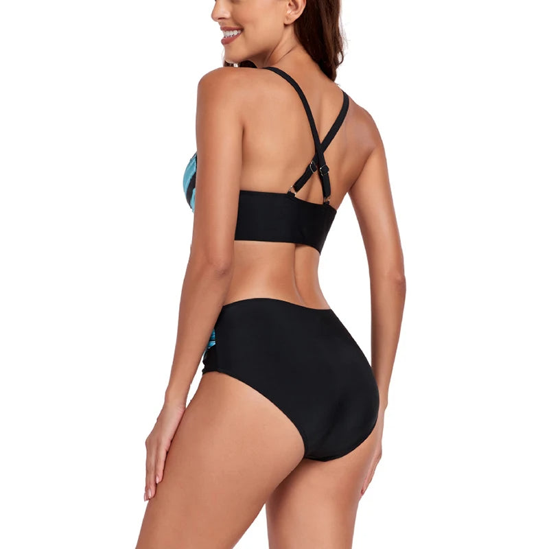 Valenzora | High-waisted bikini set