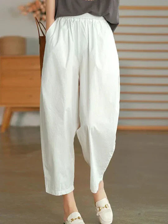 Valenzora | Cotton Summer Trousers