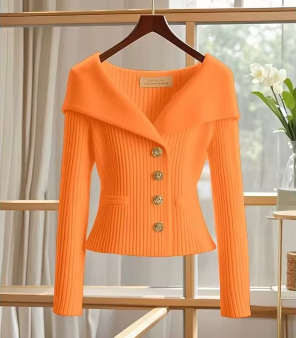 Valenzora | Kurze Strickjacke