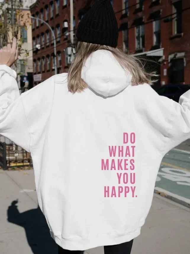 Valenzora - Women's Hoodie - Casual street style with lettering