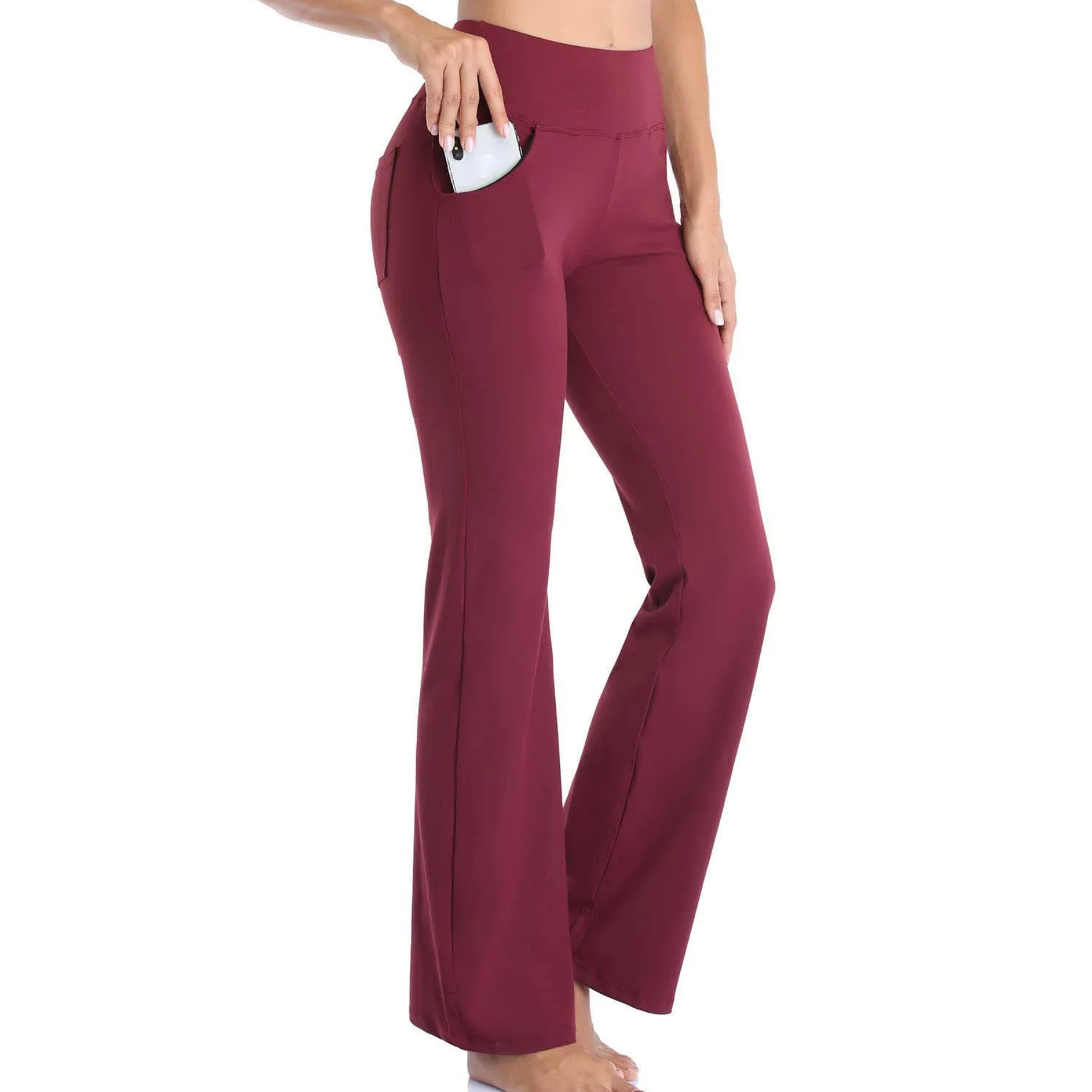Valenzora | Sportliche Schlaghose mit hoher Taille