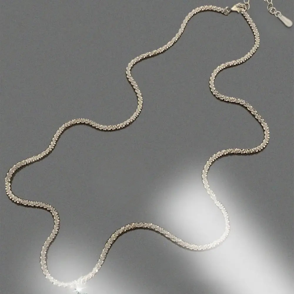Valenzora | 925 Sterling Silver Cross Zircon Necklace