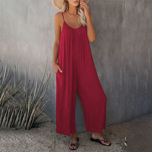 Valenzora | Summer jumpsuit with pockets