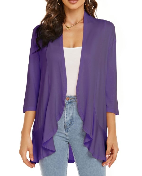 Valenzora | Elegant open-front women's jacket