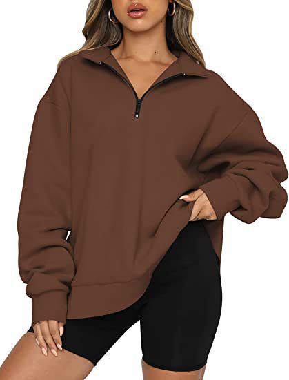 Tatum™ - Damen Sweatshirt mit Kragen