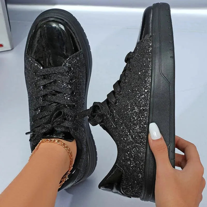 Valenzora | Glittering sneakers with sequins