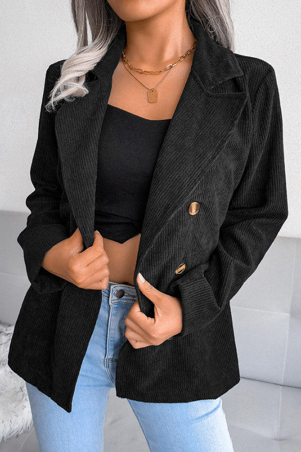 Valenzora | Front Page News Corduroy Blazer