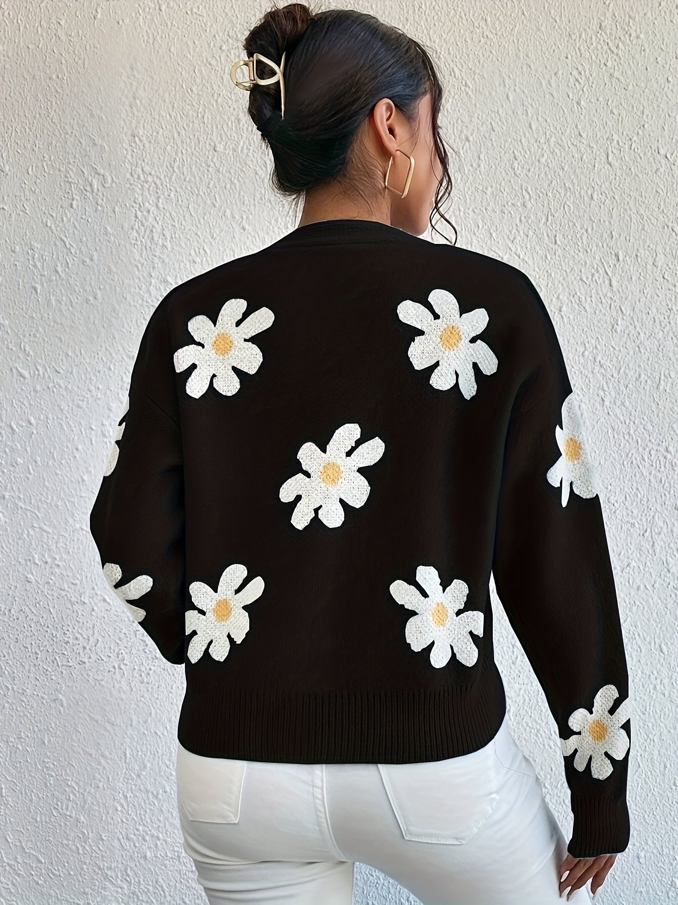 Valenzora | mit Blumenmuster und langen Ärmeln Für Damen