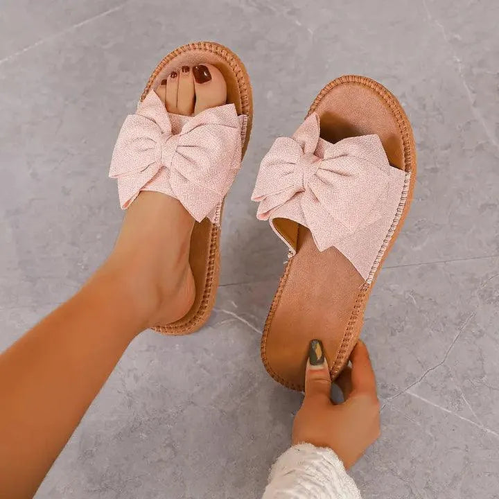 Valenzora | Comfortable Chic Flat Shoes with Bow