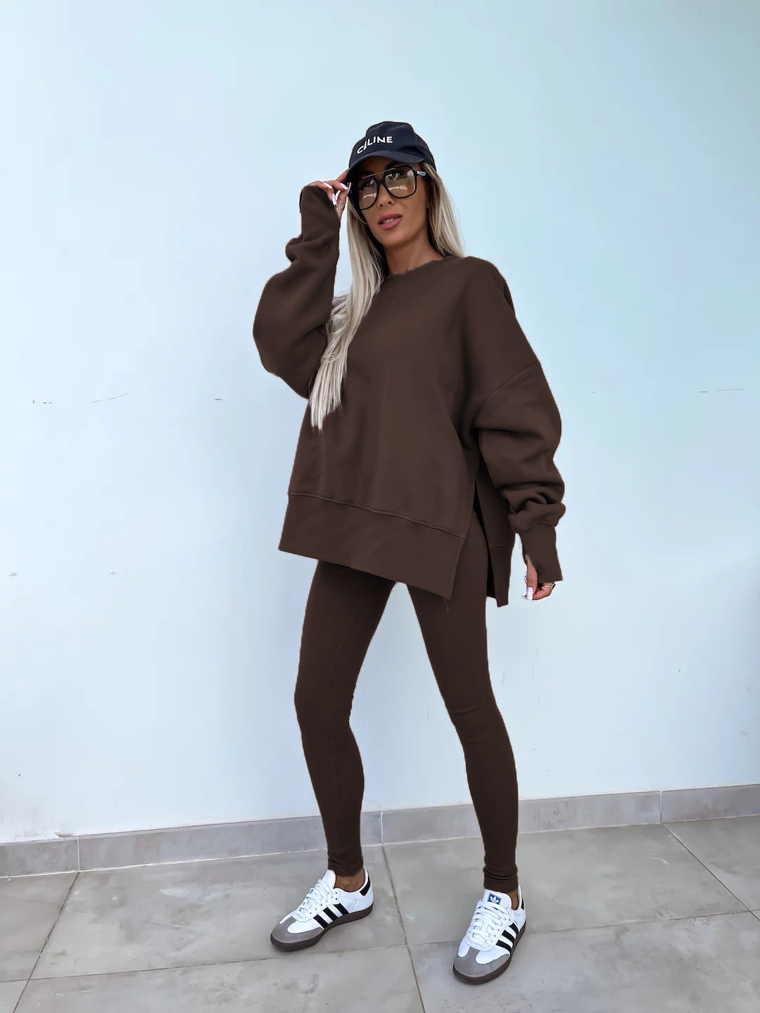 Valenzora | Damen Anzug im Relaxed-Stil mit langen Ärmeln – Winter-Set