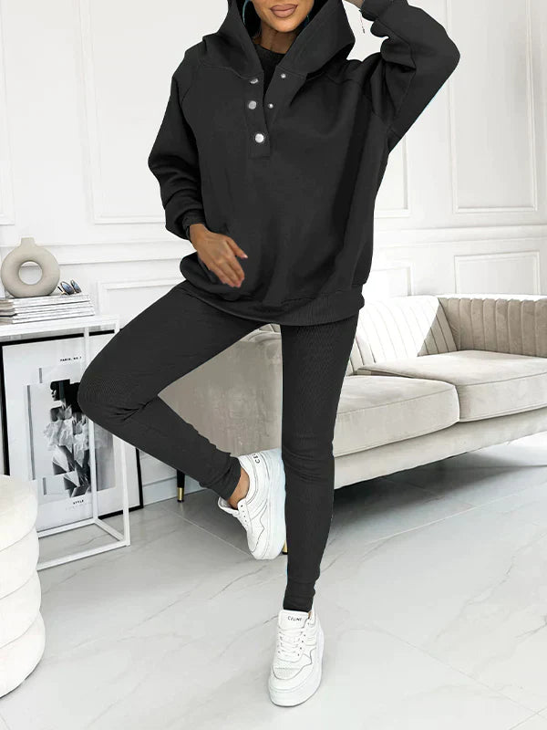 Fillie™ - Kapuzen-Sweatshirt-Anzug