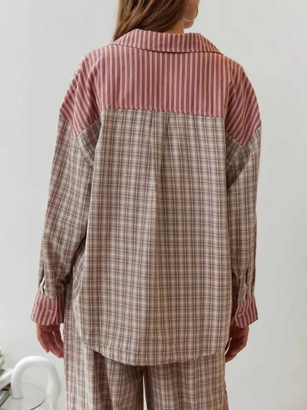 Valenzora | 2-piece casual pajama set - relaxed women's sleepwear