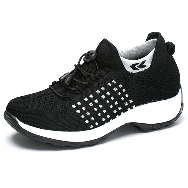 Valenzora | Breathable Slip-on Sneakers with Adjustable Laces for Women