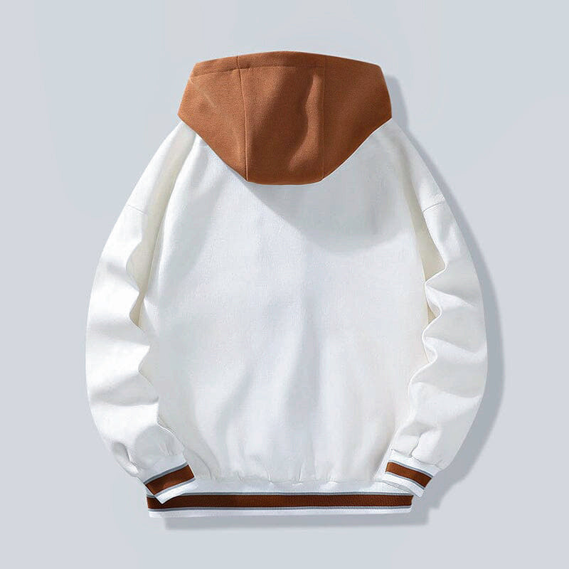 Valenzora | Hooded jacket with letter print
