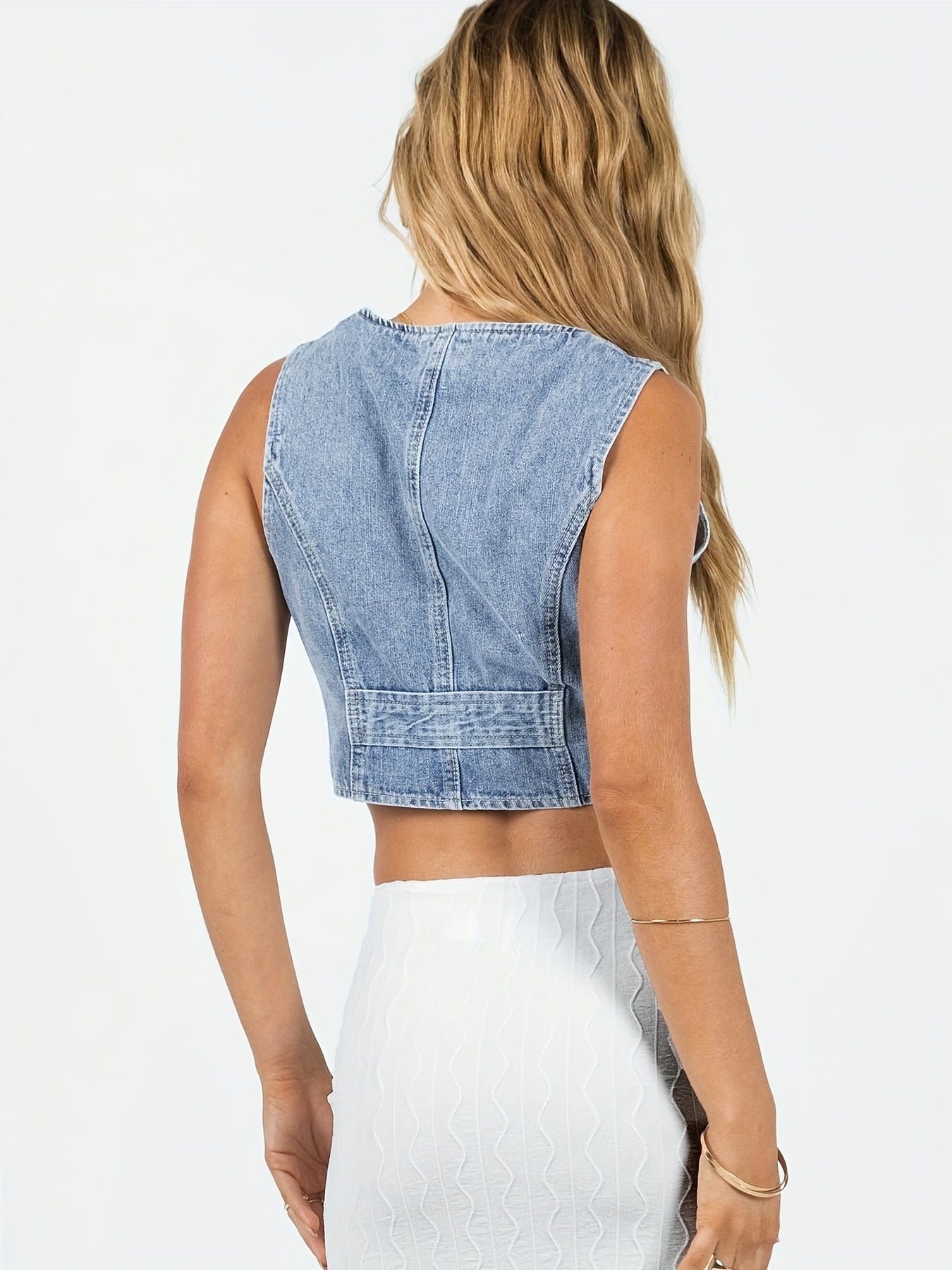 Valenzora | Denim vest for women