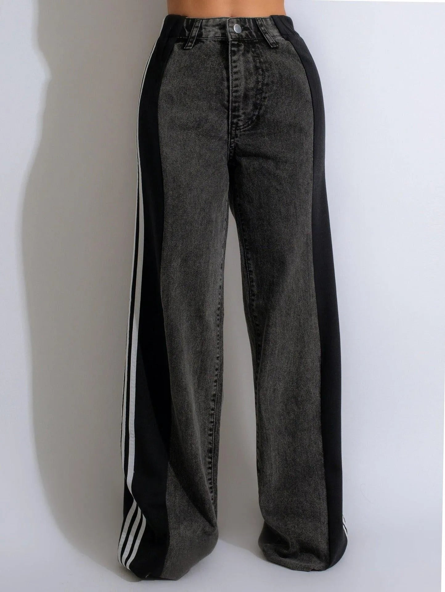 Valenzora | Wide-leg denim trousers