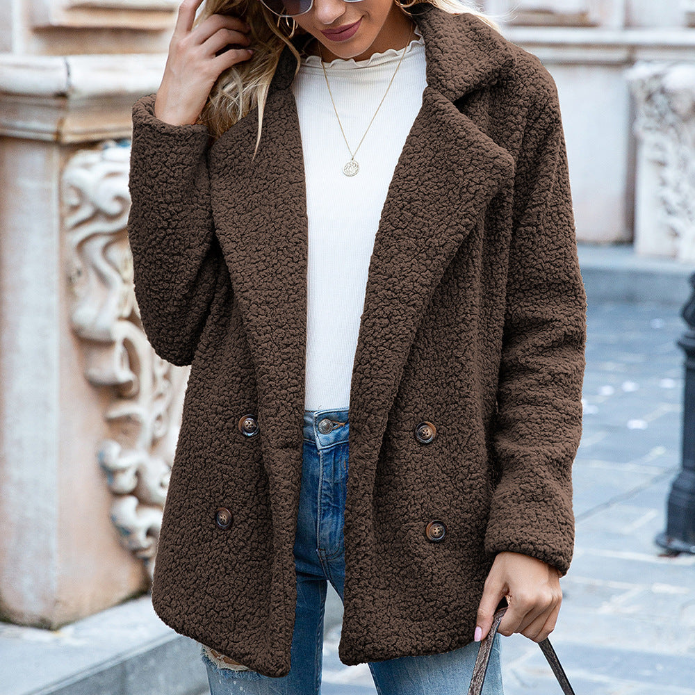 Valenzora | Warm and fluffy women's jacket
