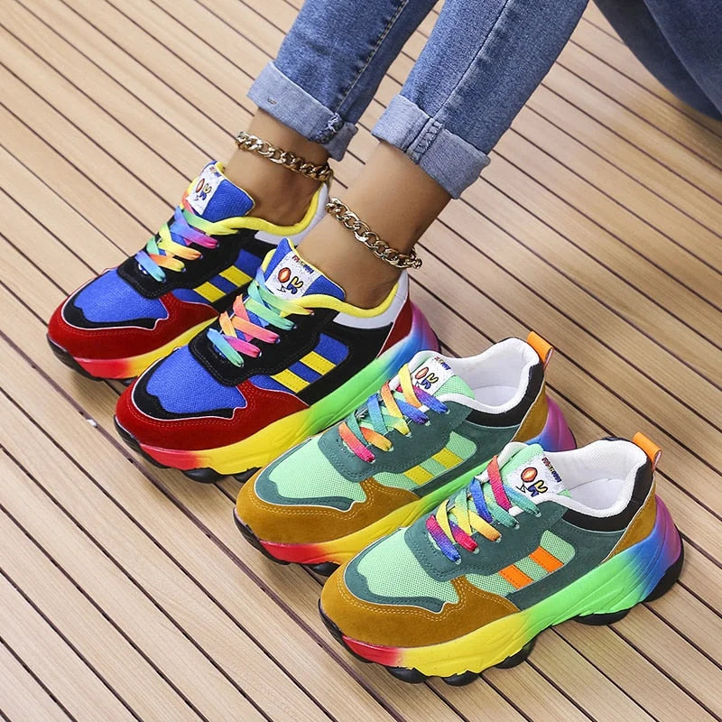 Valenzora | Wedge Sneakers - Comfortable & Stylish