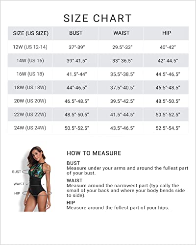 Valenzora | Plus Size Tankini Swimsuit Tummy Control Swimsuits For Women