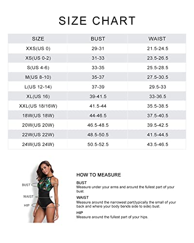 Valenzora | Tummy Control High Neck Tankini Top for Women Olive Green
