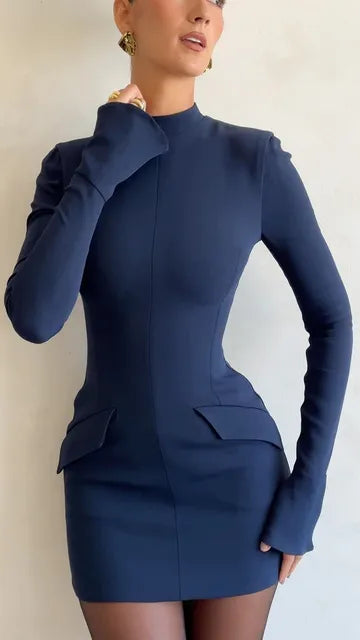 Valenzora | Elegant short dress chic women