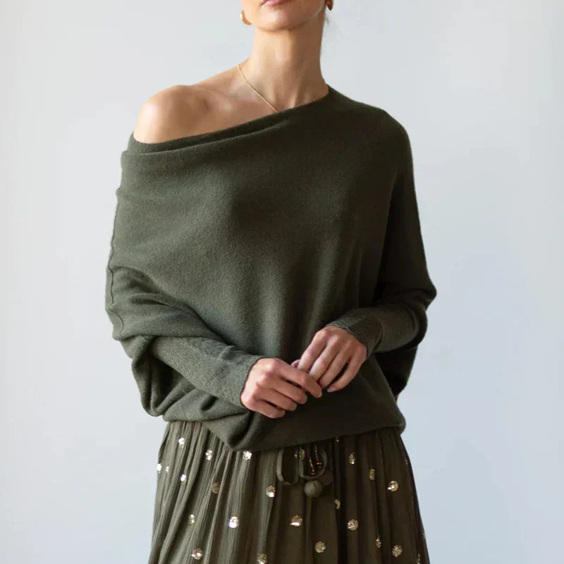 Elegant and casual winter sweater