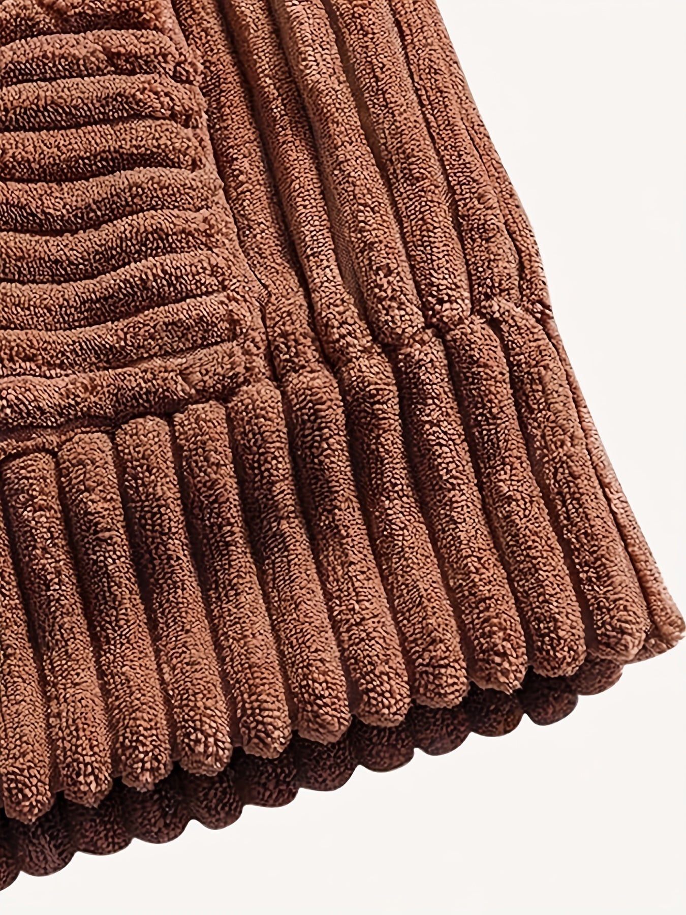 Valenzora | Corduroy Hooded Pullover