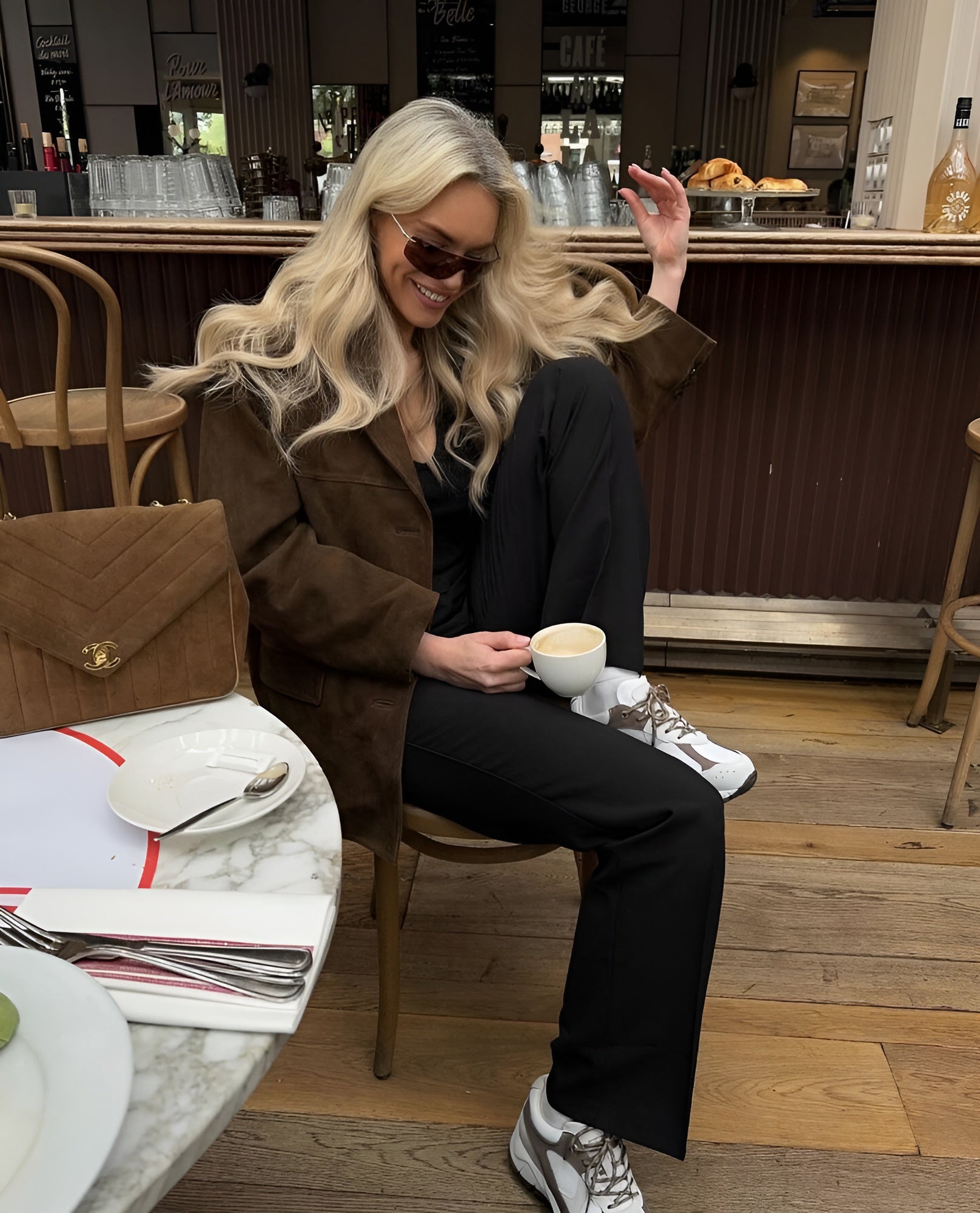 Valenzora | Suede Blazer