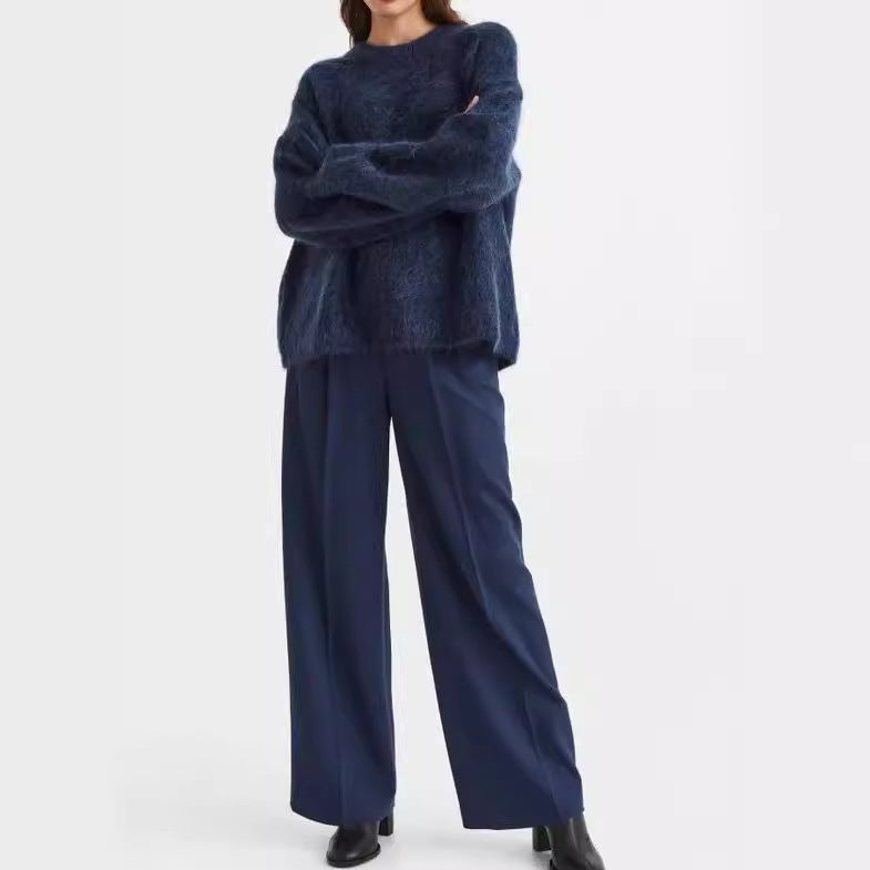 Valenzora | oversized Damenpullover aus Mohair