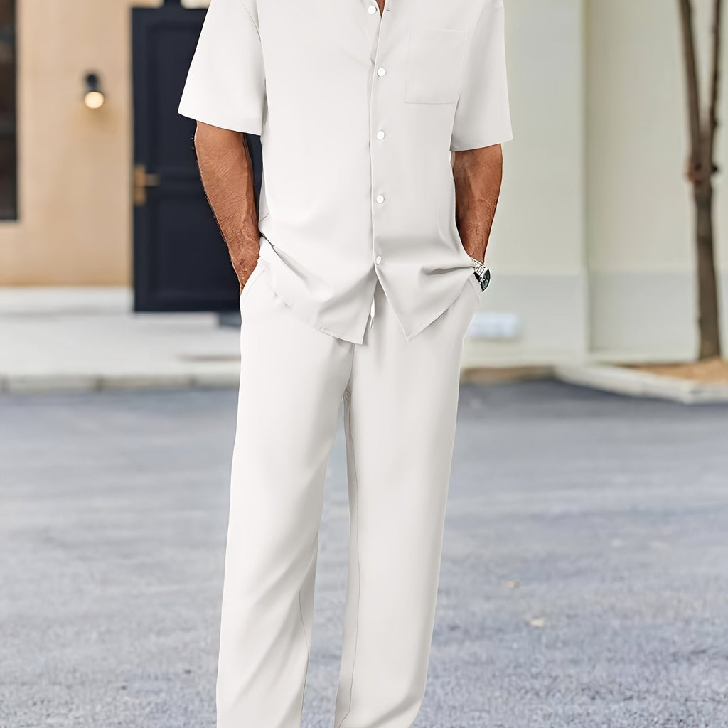 Valenzora | Summer outfit set in a single color