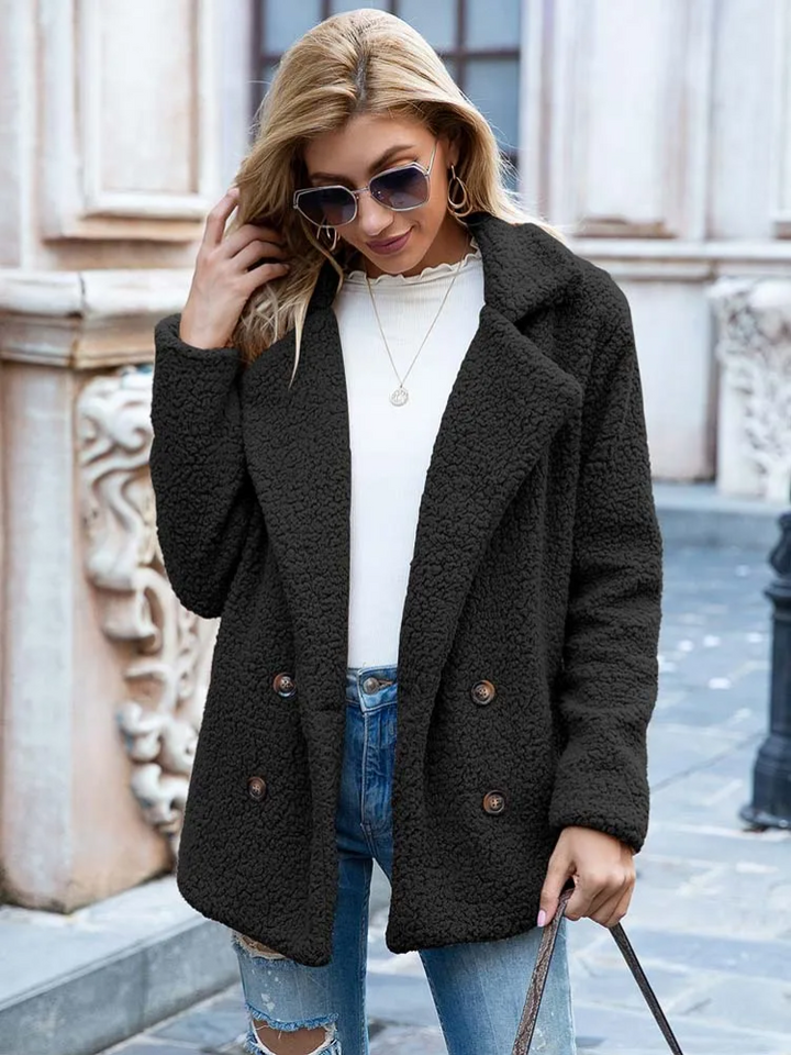 Valenzora | Warme und trendige Teddyjacke