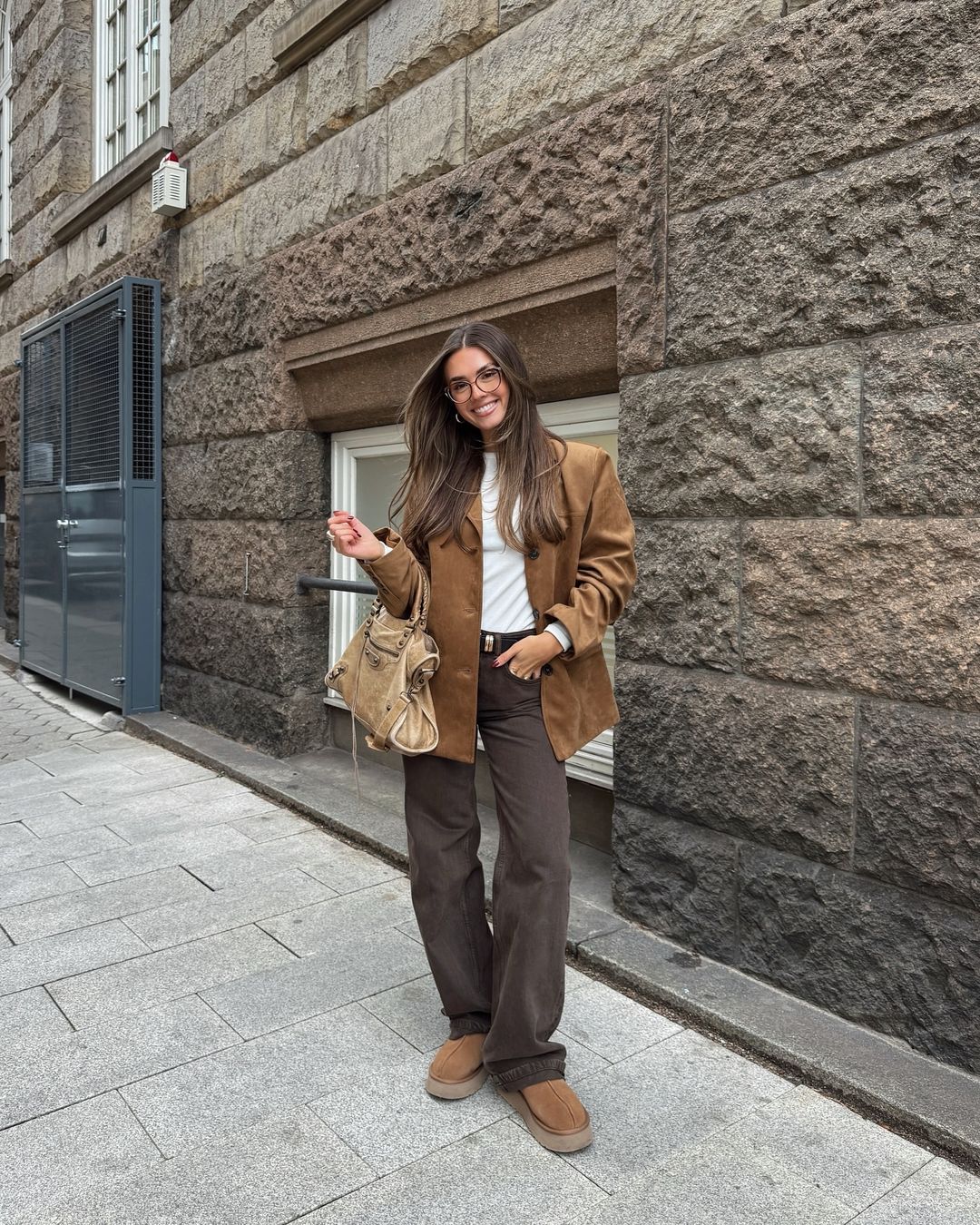 Valenzora | Blazer - Damenjacke in Camel-Farbe mit stilvollem Schnitt