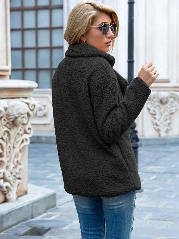 Valenzora | Warme und trendige Teddyjacke