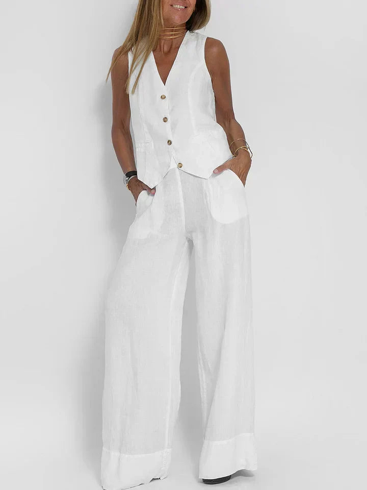 Valenzora | Two-piece vest set for women