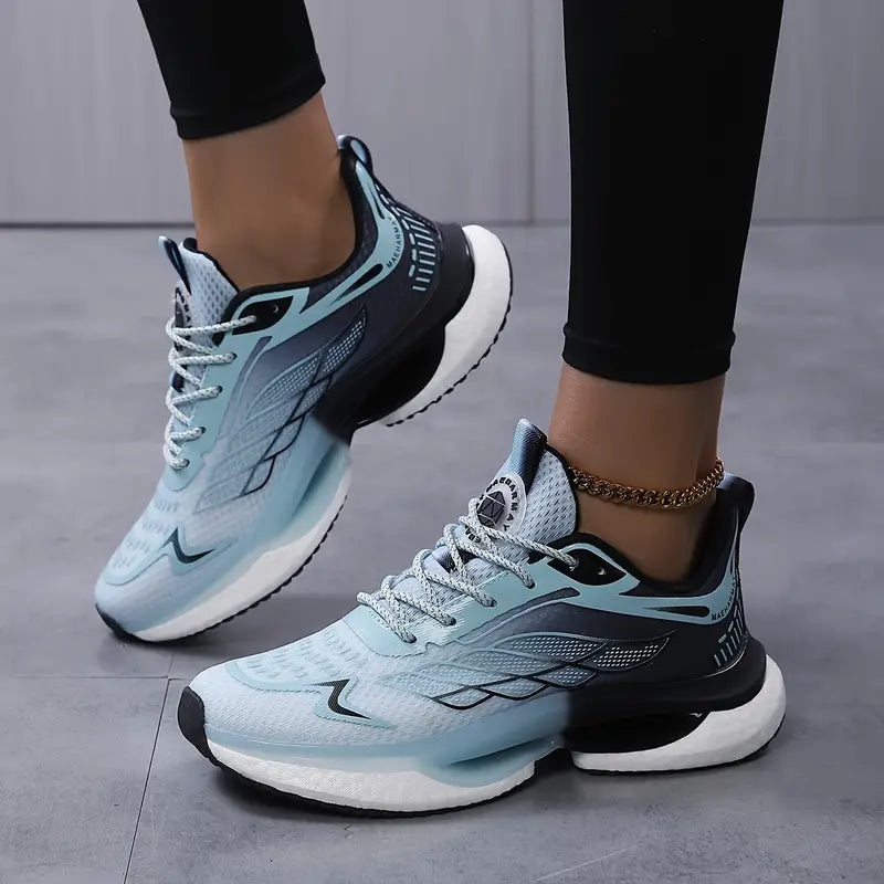 Valenzora | Atmungsaktive, wasserdichte Plateau-Sneaker aus Mesh